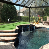 Artificial Lawn La Palma, California Office Putting Green, Backyard Design