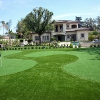 Fake Turf Rancho Santa Margarita, California Putting Green Flags, Front Yard Landscaping Ideas