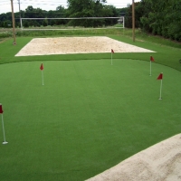 Grass Installation Fullerton, California Backyard Putting Green, Backyard Garden Ideas