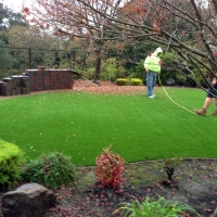 Green Lawn La Habra, California Paver Patio, Backyard Designs