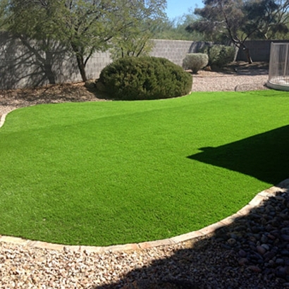 Fake Lawn Orange, California Backyard Deck Ideas, Backyard Landscape Ideas