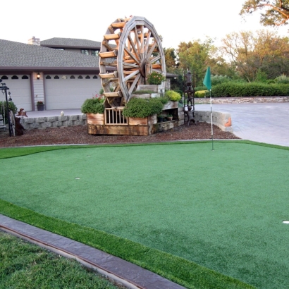 How To Install Artificial Grass Las Flores, California How To Build A Putting Green, Landscaping Ideas For Front Yard