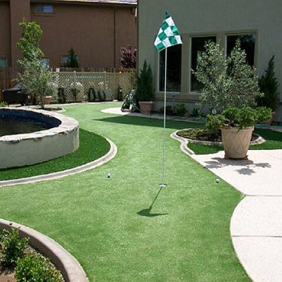 Installing Artificial Grass Buena Park, California Backyard Putting Green, Backyard Makeover