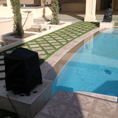 Synthetic Lawn North Tustin, California Roof Top, Pool Designs