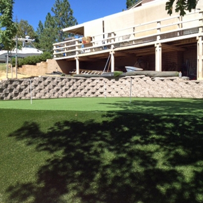 Synthetic Lawn Orange, California Home Putting Green, Backyards