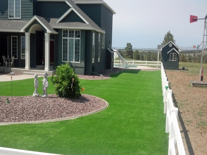 Artificial Grass Installation Portola Hills, California Landscape Design, Front Yard Landscaping