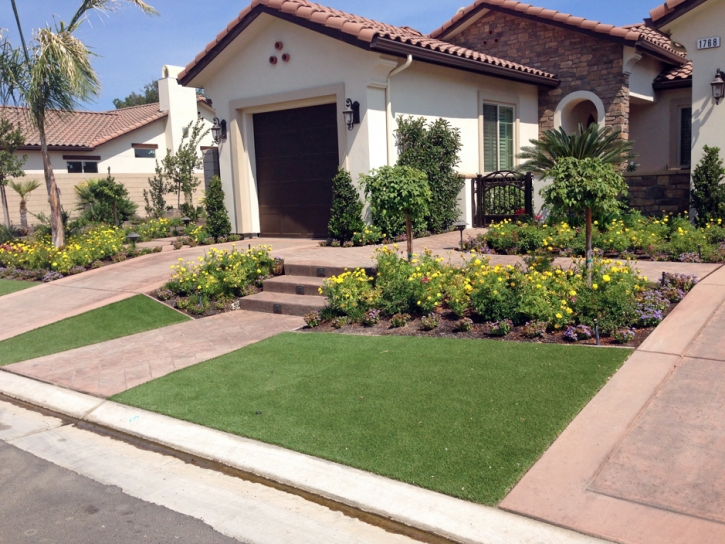Artificial Turf Cost Huntington Beach, California Roof Top, Front Yard
