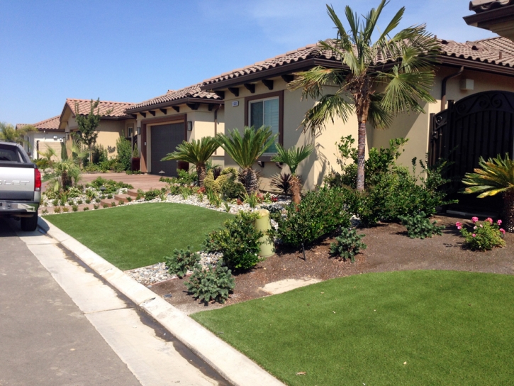 Artificial Turf Fullerton, California Gardeners, Front Yard Design