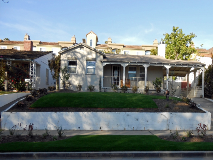 Fake Grass Carpet Huntington Beach, California Paver Patio, Front Yard Design