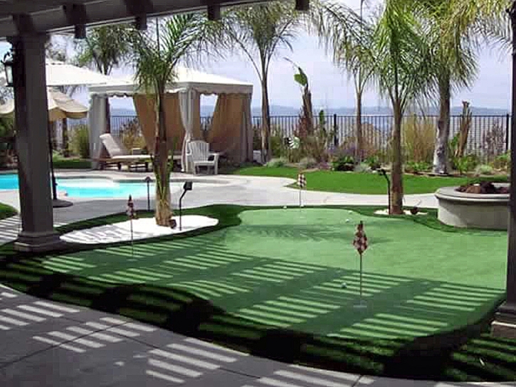 Fake Grass Huntington Beach, California Landscape Rock, Natural Swimming Pools