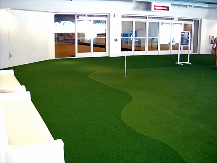 Fake Turf Dana Point, California Home Putting Green, Commercial Landscape