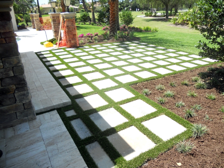 Grass Carpet Huntington Beach, California Paver Patio, Pavers