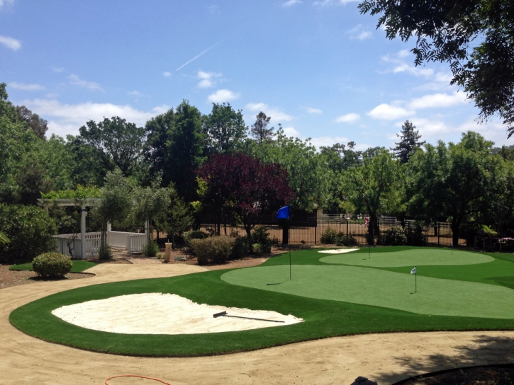 Grass Installation Trabuco Canyon, California Putting Green Carpet, Landscaping Ideas For Front Yard