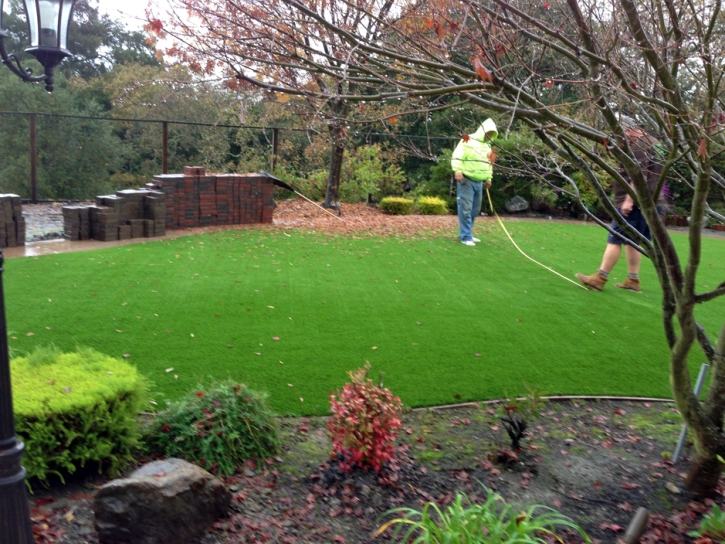 Green Lawn La Habra, California Paver Patio, Backyard Designs