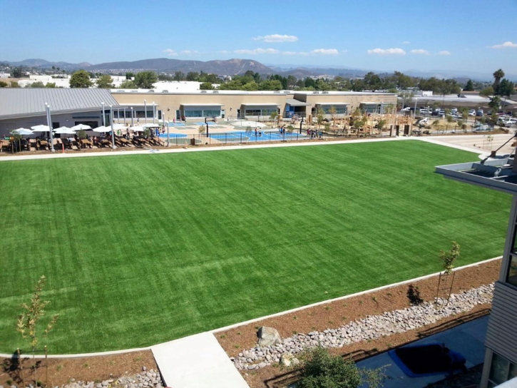 Installing Artificial Grass Sunset Beach, California Sports Turf, Commercial Landscape