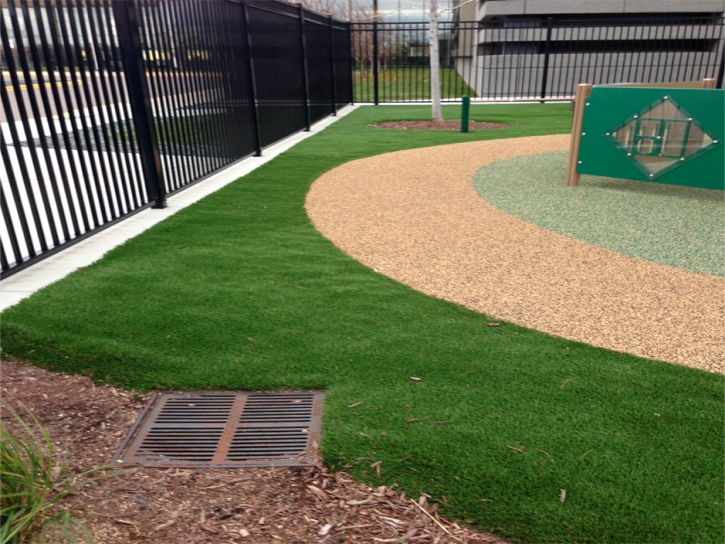 Plastic Grass Irvine, California Lacrosse Playground, Commercial Landscape