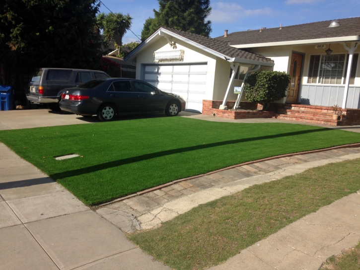 Plastic Grass Villa Park, California Rooftop, Front Yard Landscaping Ideas