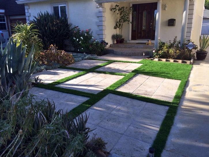 Synthetic Lawn Las Flores, California Roof Top, Front Yard